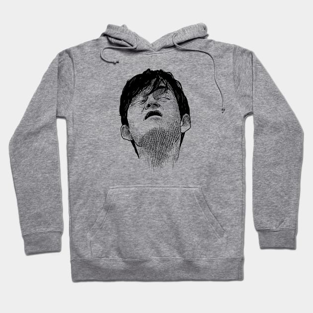 Jarvis Cocker Pulp hand drawing design Hoodie by ROCKHOPPER